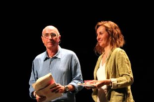 Llach i Caula resolen dubtes dels gironins sobre la legalitat del referèndum