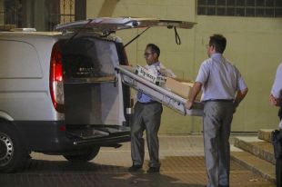 L'exhumació i extracció de mostres d'ADN a Dalí s'ha allargat durant més de quatre hores