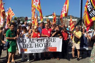 Els treballadors del Don Juan de Lloret es mobilitzen per evitar el tancament de l'hotel a l'hivern