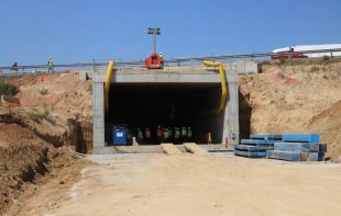 Les obres de desdoblament de la C-260 a Vilatenim arriben al 65% 