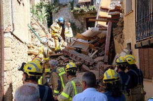 La dona rescatada de l'esfondrament a Llanars es troba en estat crític