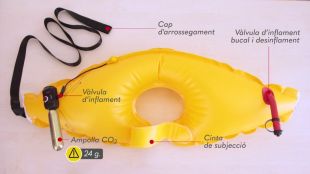 La UdG dissenya una nova boia de salvament per a realitzar rescats al mar 