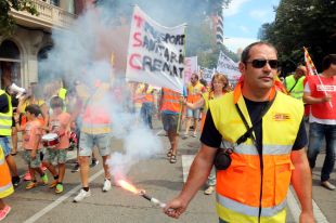 Es manté la vaga d'ambulàncies després de fracassar la mediació