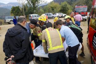 Els Bombers es retiren de la recerca de la parella desapareguda a Susqueda 