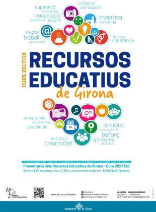 379 propostes formen part del Programa de Recursos Educatius de Girona 2017-18
