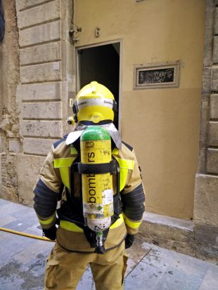 Crema un pis del carrer Auriga de Girona