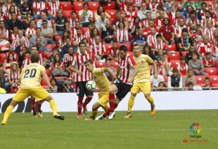 Primera derrota a domicili del Girona contra l'Athletic de Bilbao