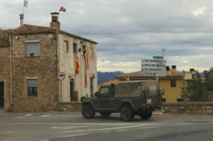 L'Exèrcit assegura que la marxa a sis municipis de l'Alt Empordà és ''habitual''