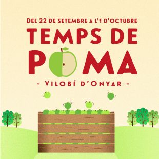 Vilobí d'Onyar acollirà Temps de poma a partir del 22 de setembre