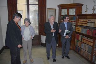 La Fundació Rafael Masó signa un conveni amb la Fundació Caixa Girona per equipar la futura seu