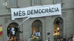 La policia espanyola es treu la careta i celebra la mobilització contra el referèndum