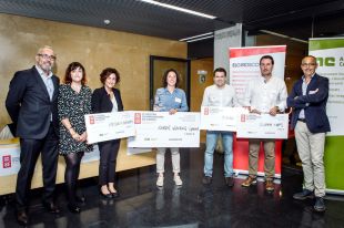 Una empresa especialitzada en marxa nòrdica guanya la vuitena Mostra d'Emprenedors de Girona