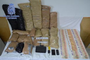 Enxampen a la Jonquera un home de 62 anys camí de França amb 9 quilos de marihuana