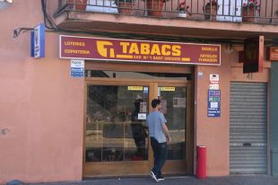 Un lladre atraca l'estanc de Sant Gregori a punta de ganivet, s'emporta la recaptació i 2.600 euros en tabac