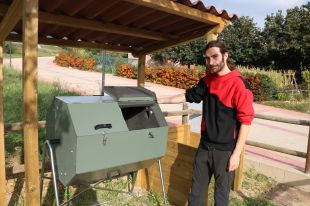 Prova pilot a Mieres de compostadors d'ús col·lectiu