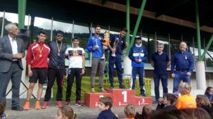 Jonathan Romeo s'imposa en la segona cursa del Circuit Gironí de Cros a Santa Coloma de Farners