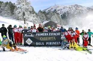L'estació d'esquí de la Masella, primera a inaugurar la temporada