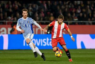 Un Girona atrevit empata contra la Real Sociedad