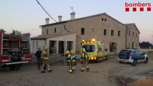 L'explosió en una masia de Corçà deixa dues persones ferides