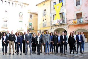 ERC presenta la llista gironina per ''guanyar i demostrar a Rajoy que a Catalunya manen els catalans''