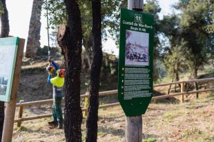 Els senders saludables de les Gavarres, més accessibles i segurs