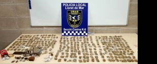 La unitat canina de la Policia Local de Lloret ja ha posat 426 multes per tràfic de drogues