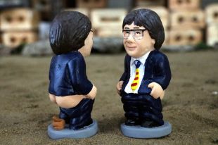 El caganer del president Puigdemont, la figura més venuda arreu d'Espanya