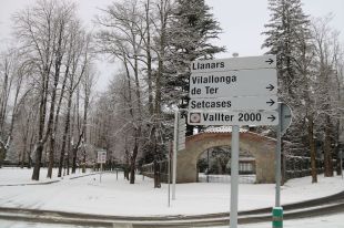 La neu ja comença a enfarinar el Pirineu gironí