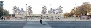 Adif avança amb les obres de la plaça d’Espanya de Girona amb la tramitació de les expropiacions