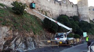 Tossa de Mar inicia la rehabilitació de la muralla de la Vila Vella