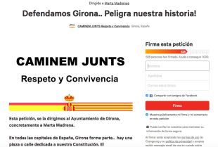 Unionistes i el PSC de Girona s'oposen a canviar el nom de la plaça Constitució