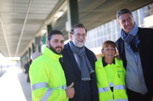 Rajoy esgota les últimes hores de campanya visitant Figueres i Girona