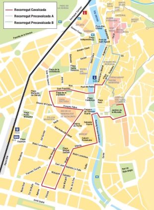 Coneix totes les afectacions de trànsit per a la cavalcada de Reis de Girona