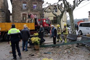 La Diputació podria ajudar a reparar els espais públics dels municipis afectats pel tornado