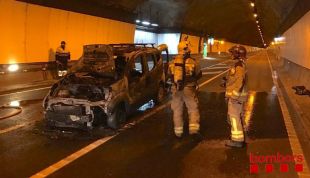 Tallat el túnel del Cadí per l'incendi d'un vehicle