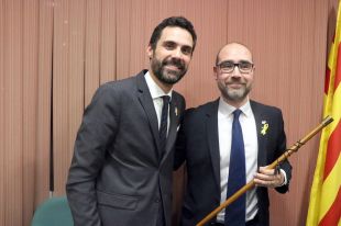 Roger Torrent deixa l'alcaldia de Sarrià de Ter esperant crear el mateix clima de convivència al Parlament
