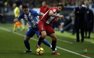 Empat sense gols del Girona FC davant el Màlaga