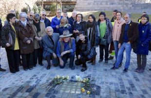 Girona ret homenatge a setze veïns deportats als camps de concentració nazis