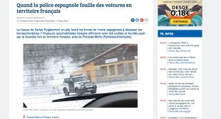 La Guàrdia Civil envaeix territori francès per buscar a Puigdemont dins els vehicles