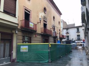 Comencen les obres de transformació de l'antic edifici de l'ajuntament de la Bisbal