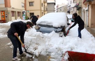 Cataloguen d''històrica'' la darrera nevada al Prepirineu