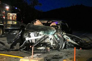 Mor un conductor en un accident entre tres cotxes a l'N-II a la Jonquera