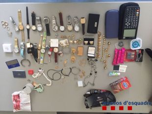 Detinguts dos joves que acabaven de robar en un domicili de Palafrugell