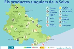 El Consell Comarcal de la Selva promocionarà dotze productes alimentaris de la zona