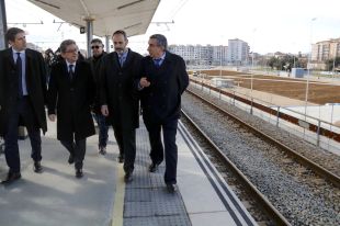 Les obres del parc Central de Girona acabaran el mes vinent segons Enric Millo