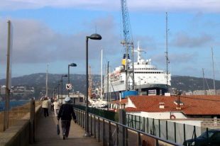 El Saga Sapphire porta els primers 600 creueristes de l'any a Palamós