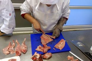 El primer programa de formació de carnissers de Creu Roja Girona insereix el 50%