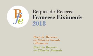 L’Institut Ramon Muntaner i la Diputació convoquen les beques de recerca Francesc Eiximenis 2018