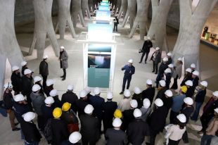 Unes 1.300 persones van visitar el 2018 l'exposició dels 50 anys de la presa de Susqueda