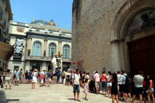 Cauen un 7,5% els visitants als Museus Dalí durant el 2018